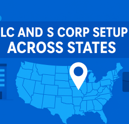 LLC and S Corp setup across states
